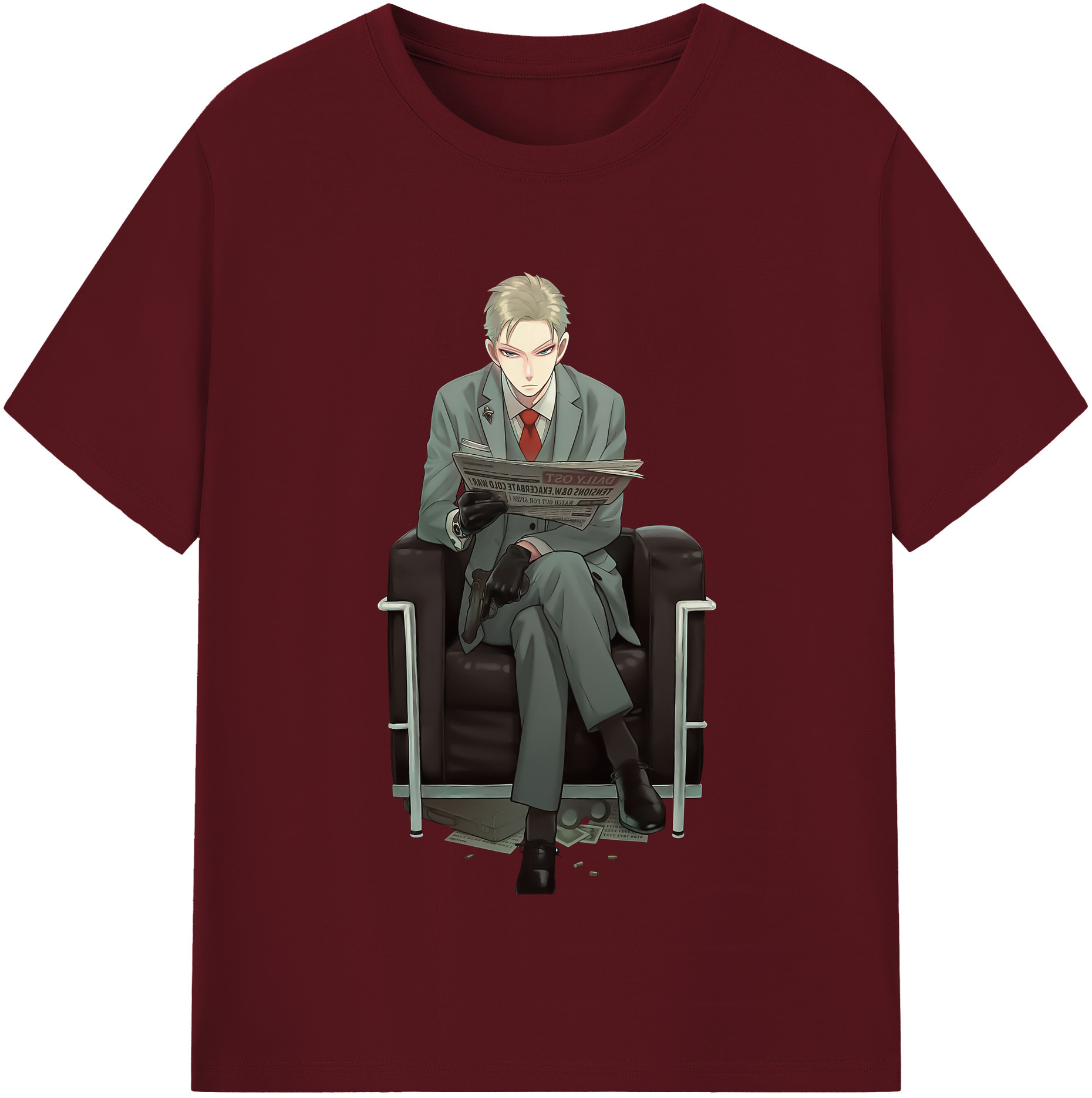 （画像用） SPY×FAMILY间谍家家酒 綿100％半袖Tシャツ（フロントプリント）